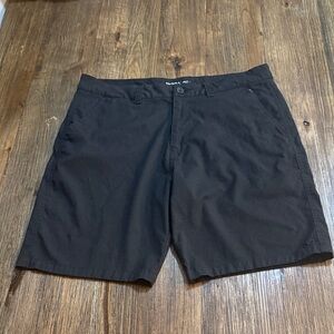 O'Neill Men's Charcoal Flat Front Shorts